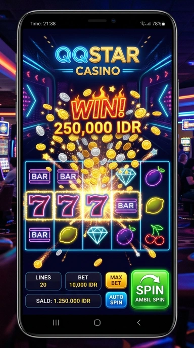 Proses unduh aplikasi yang cepat dan aman dari qqstar.